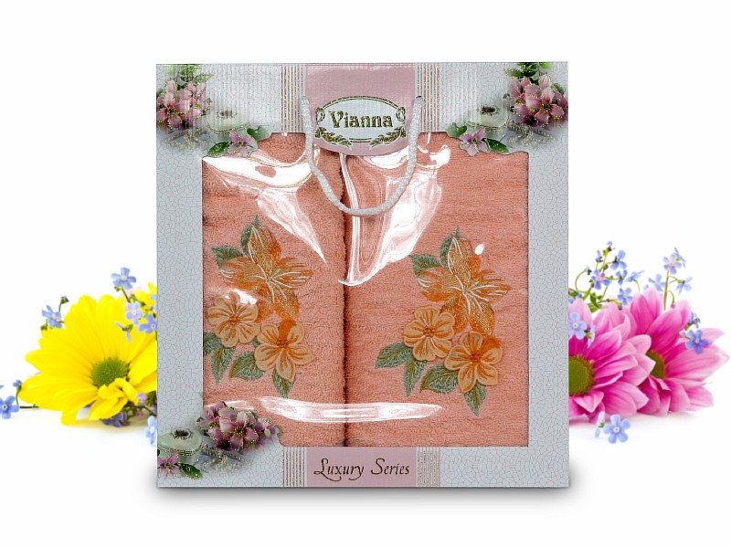 Набор полотенец Vianna Luxury Series (50x90, 70x140)