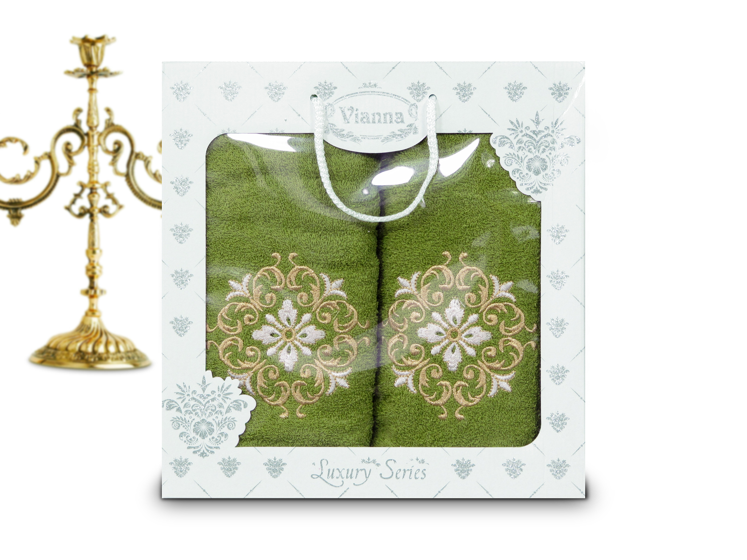 Набор полотенец Vianna Luxury Series (50x90, 70x140)